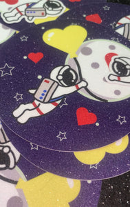 ❤️Love (you to the) Moon (and back)🌒 Pixie Dust Stickers set